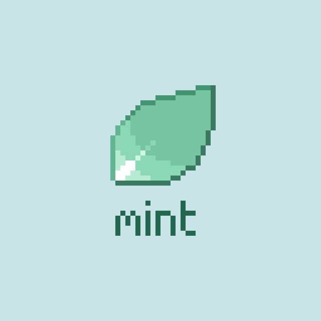 Mint leaf